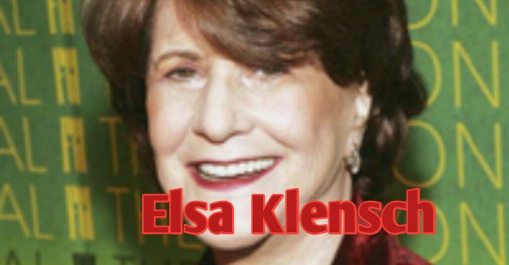 Elsa Klensch died cause